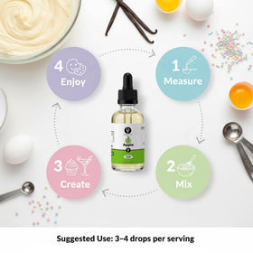 Dolce Flav Apple Extract elevating pie filling with apple aroma