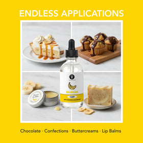 Dolce Flav banana extract ideal for ice cream flavoring.