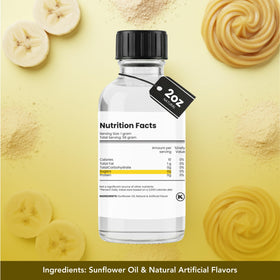 Dolce Flav banana extract to enrich oatmeal.