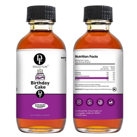 Dolce Flav Birthday Cake Extract vanilla-inspired sugar-free option.