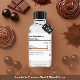 Dolce Flav chocolate extract enriches coffee and lattes with cocoa depth.