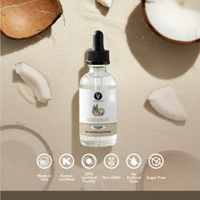 Dolce Flav coconut desserts baking application emphasizes tropical note.