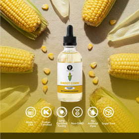 Dolce Flav corn flavoring in batter elevates breads and desserts.