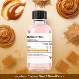 Dolce Flav caramel for desserts and sorbets without alcohol.