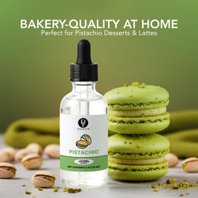 Dolce Flav Dubai-inspired chocolate ideas with pistachio oil flavoring