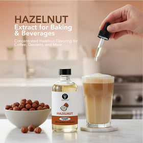 Dolce Flav hazelnut extract dropper delivers precise measurements for recipes