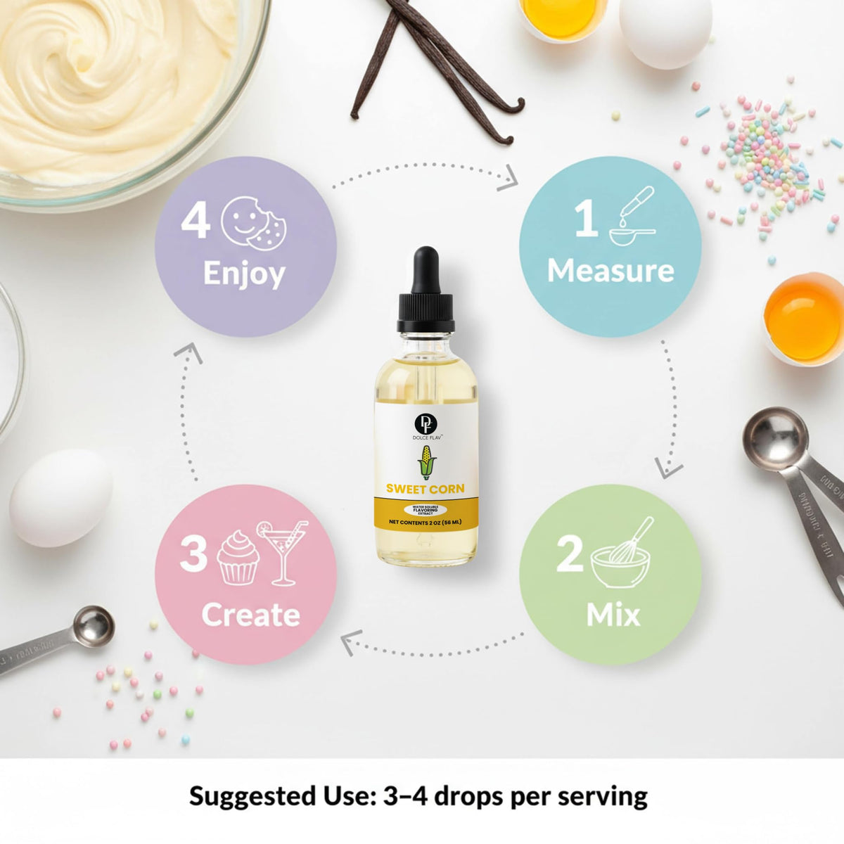 Dolce Flav kosher-certified packaging highlights trust and purity.