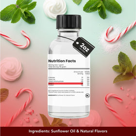 Kosher-certified peppermint extract suitable for versatile baking
