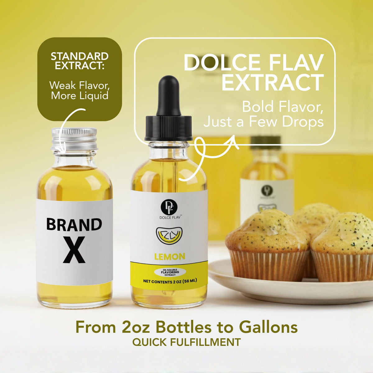 Dolce Flav lemon glaze elevates dressings and sauces with vibrant citrus