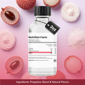 Ice cream creation with Dolce Flav Lychee Extract for tropical notes