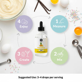 Dolce Flav pineapple extract is kosher certified and allergen-free.