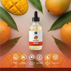 Dolce Flav Mango Extract in coffee offers a fresh mango aroma.