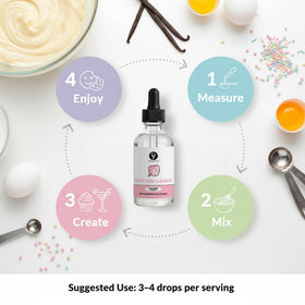 Dolce Flav multi-purpose flavor shown for soaps and scrubs
