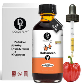 Dolce Flav Natural Habanero Extract bottle ready to intensify sauces.