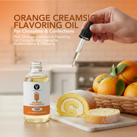 Dolce Flav orange creamsicle extract dropper for precise dosing
