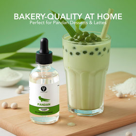 Dolce Flav Pandan Extract perfect for ice creams and frozen desserts.