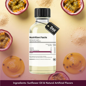 Ice cream swirl with Dolce Flav Passion Fruit Extract delivers bright tropical notes.