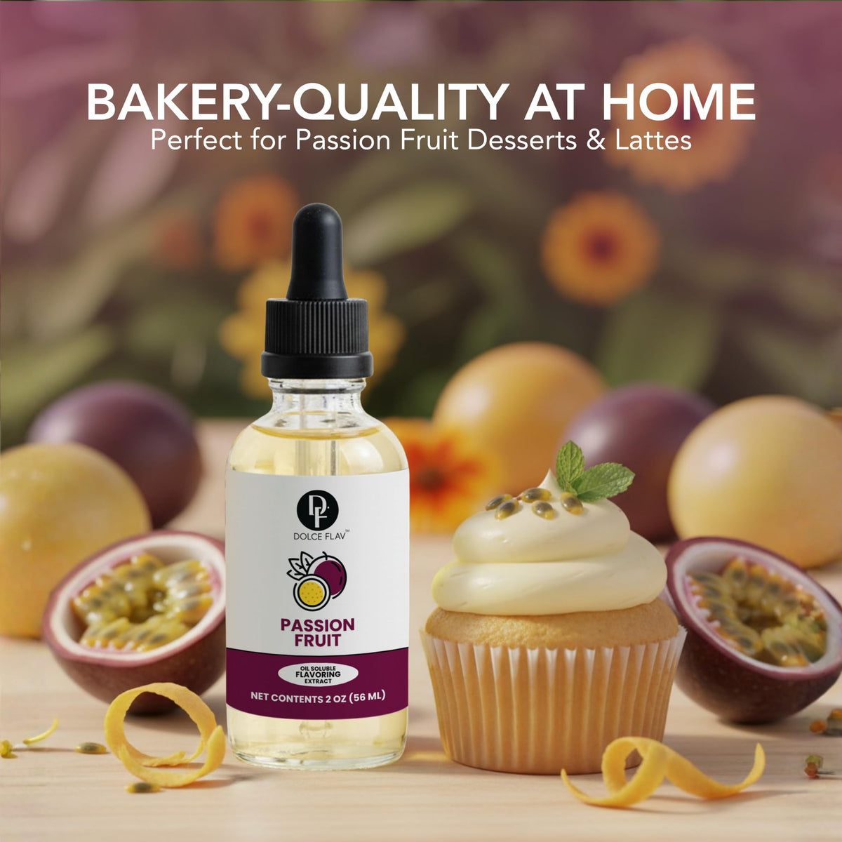 Lip balm blended with Dolce Flav Passion Fruit Extract offers fruity fragrance.