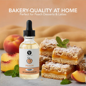 Dolce Flav Peach Extract infuses chocolates and truffles with a delicate peach nuance.