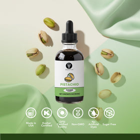 Dolce Flav pistachio extract for coffee flavoring in beverages