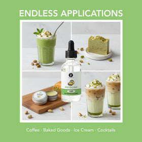 Dolce Flav pistachio oil flavoring for truffles delivers premium pistachio flavor