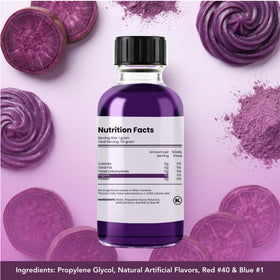 Dolce Flav Purple Ube Extract great for cookies and pastries with real flavor.