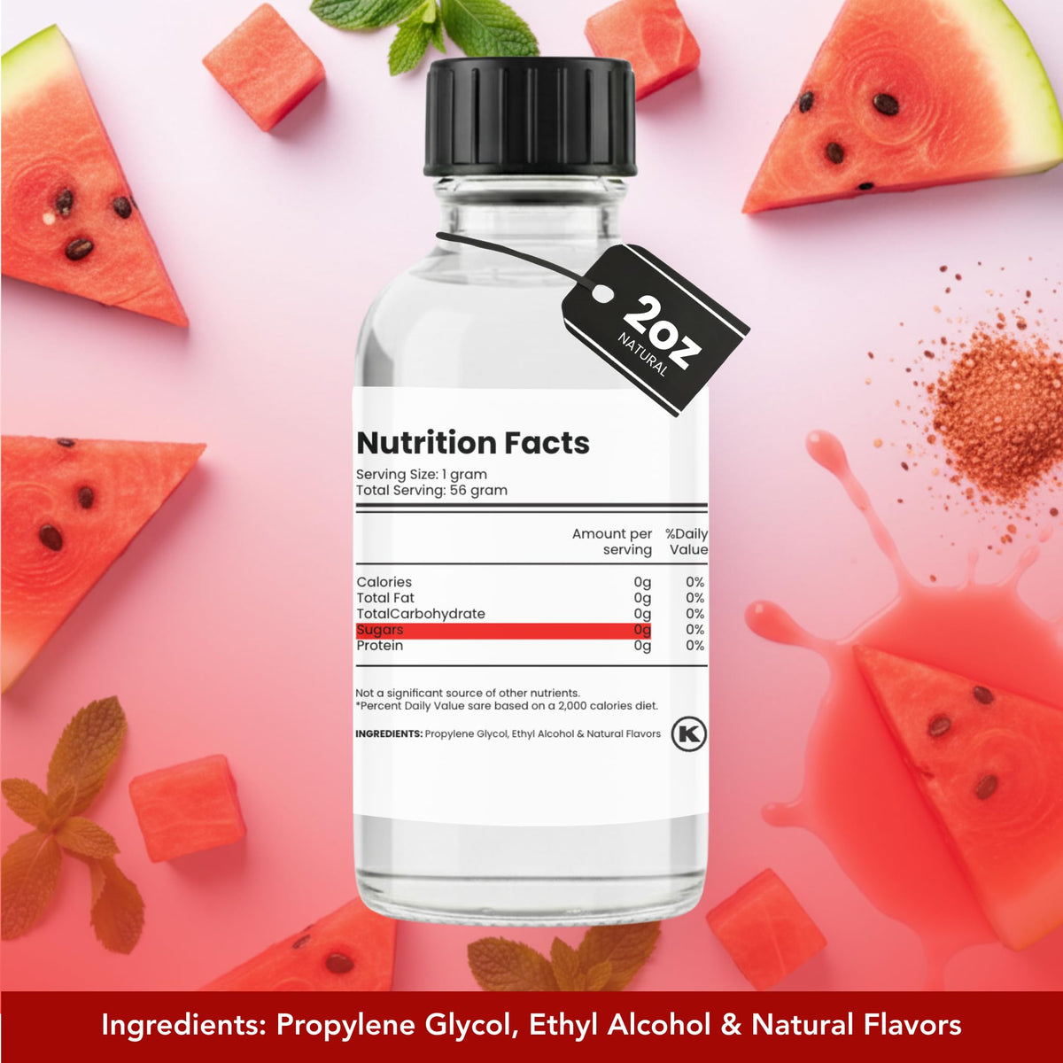 Dolce Flav Watermelon cupcake-frosting enriches desserts with aroma.