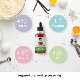 Dolce Flav Watermelon Gummies crafted with concentrated watermelon essence