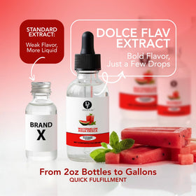 Dolce Flav Watermelon lemonade-cocktail boosts refreshing fruit flavor.