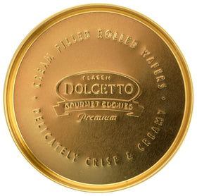 Dolcetto wafer rolls ice cream pairing, light crunch with creamy scoop.