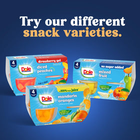 Dole family-friendly lunchbox snack for kids and adults.