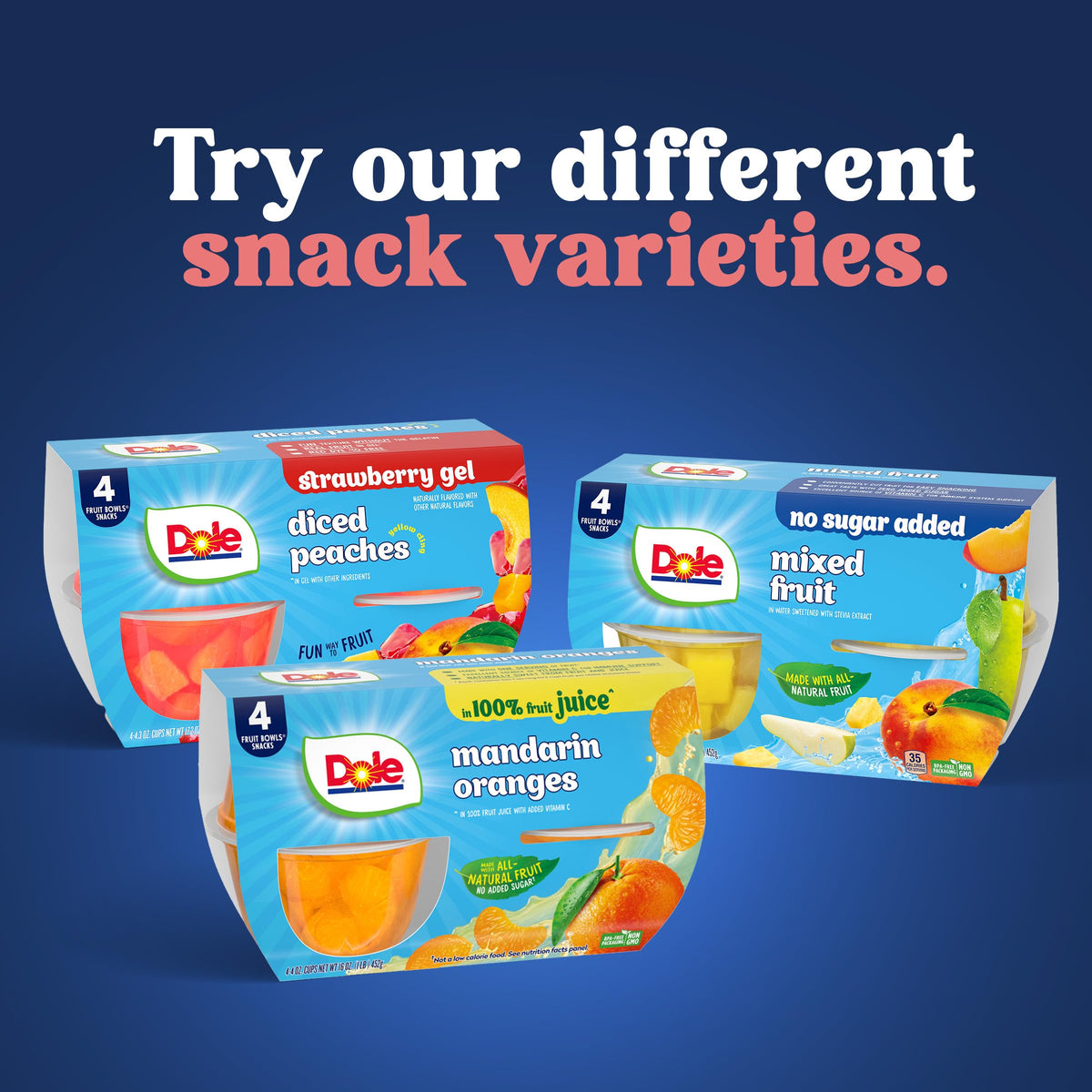 Dole Fruit Parfait cup travels well, keeping flavors fresh on commutes and picnics.