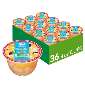 Dole Fruit Bowls Cherry Mixed in 100% Juice 4oz pack, convenient on-the-go snack