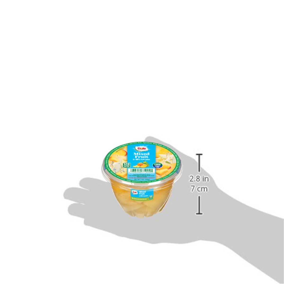 Dole Fruit Bowls on the go snack pack ideal for school lunches.