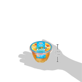 Refreshing tropical flavor in convenient Dole cups for quick snacking.