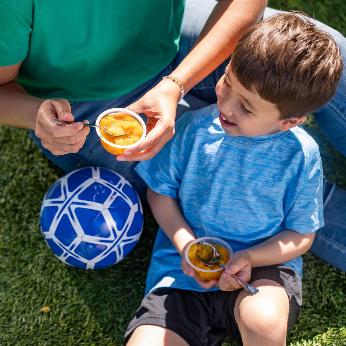 Dole refrigerated snack, keep fruit bowls chilled for quick refreshment.