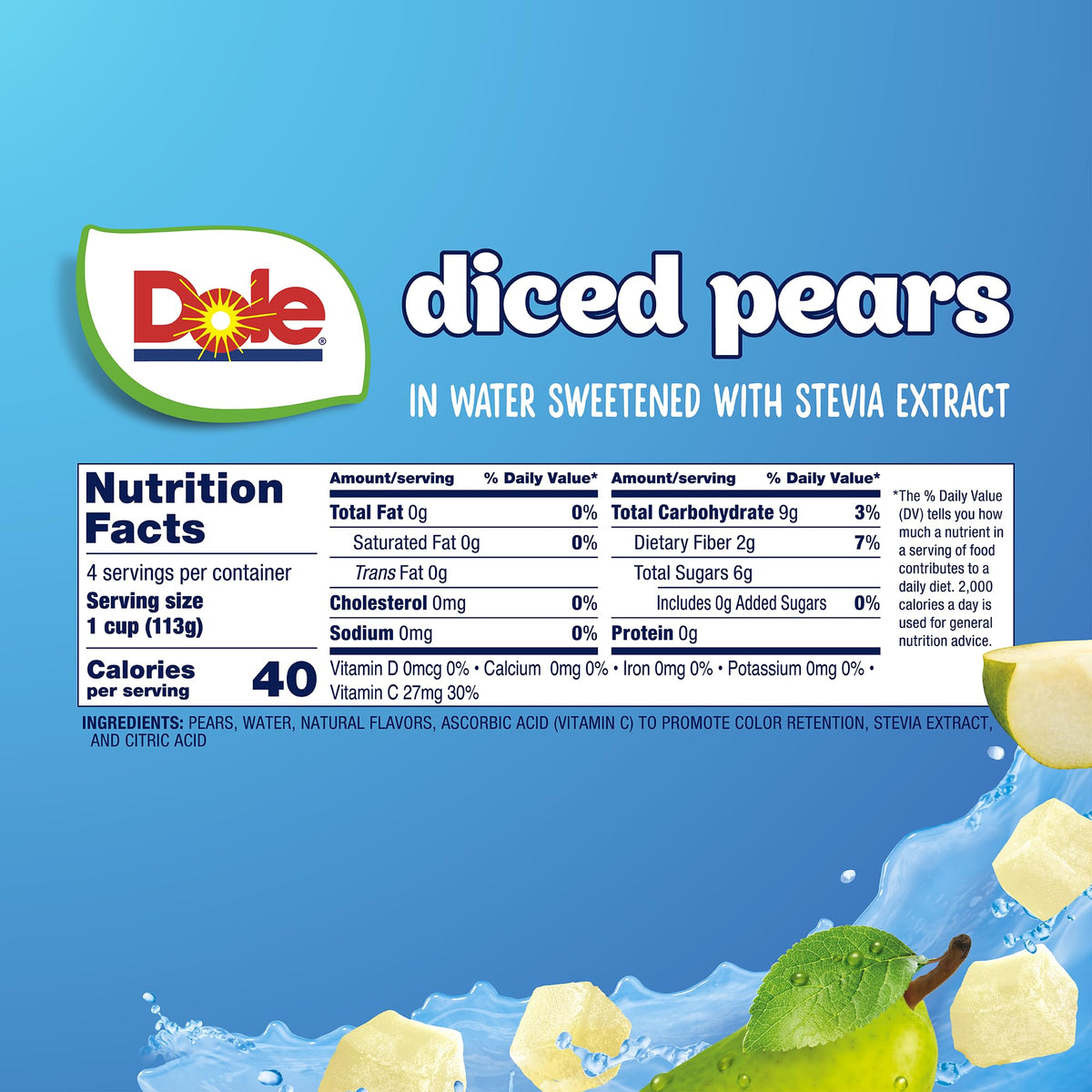 Refrigerated snack—perfect for school or work lunches.
