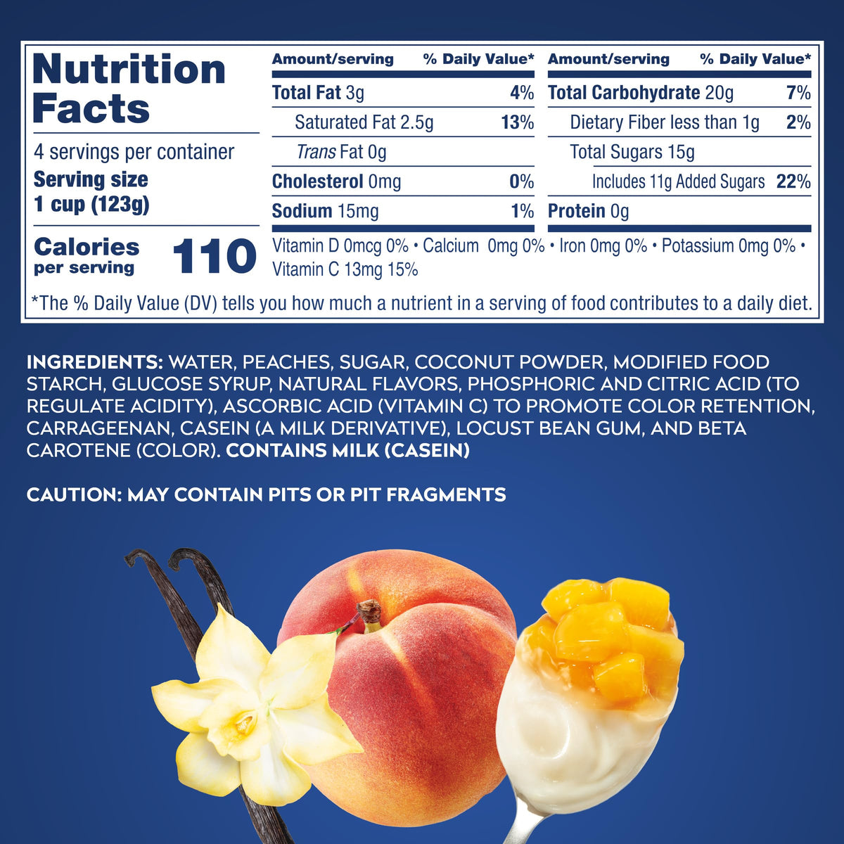 Dole fruit bowls snacks 4oz pack ready-to-eat and portable.