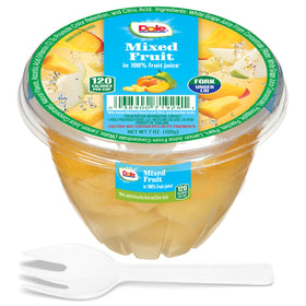 Dole Fruit Bowls with natural vitamin C boost and no added sugar.