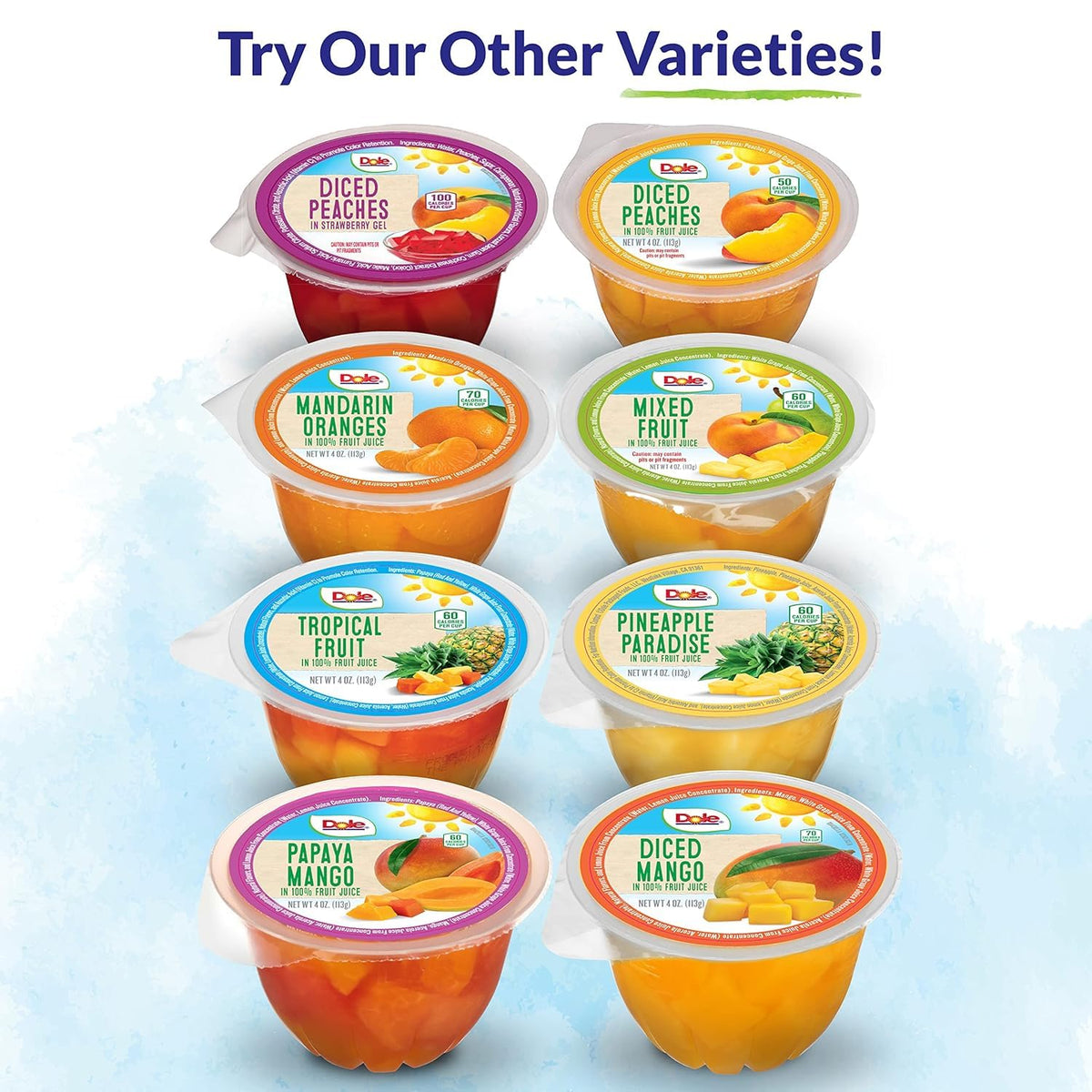 Dole kids' lunch snack pack—fun, portable fruit treat