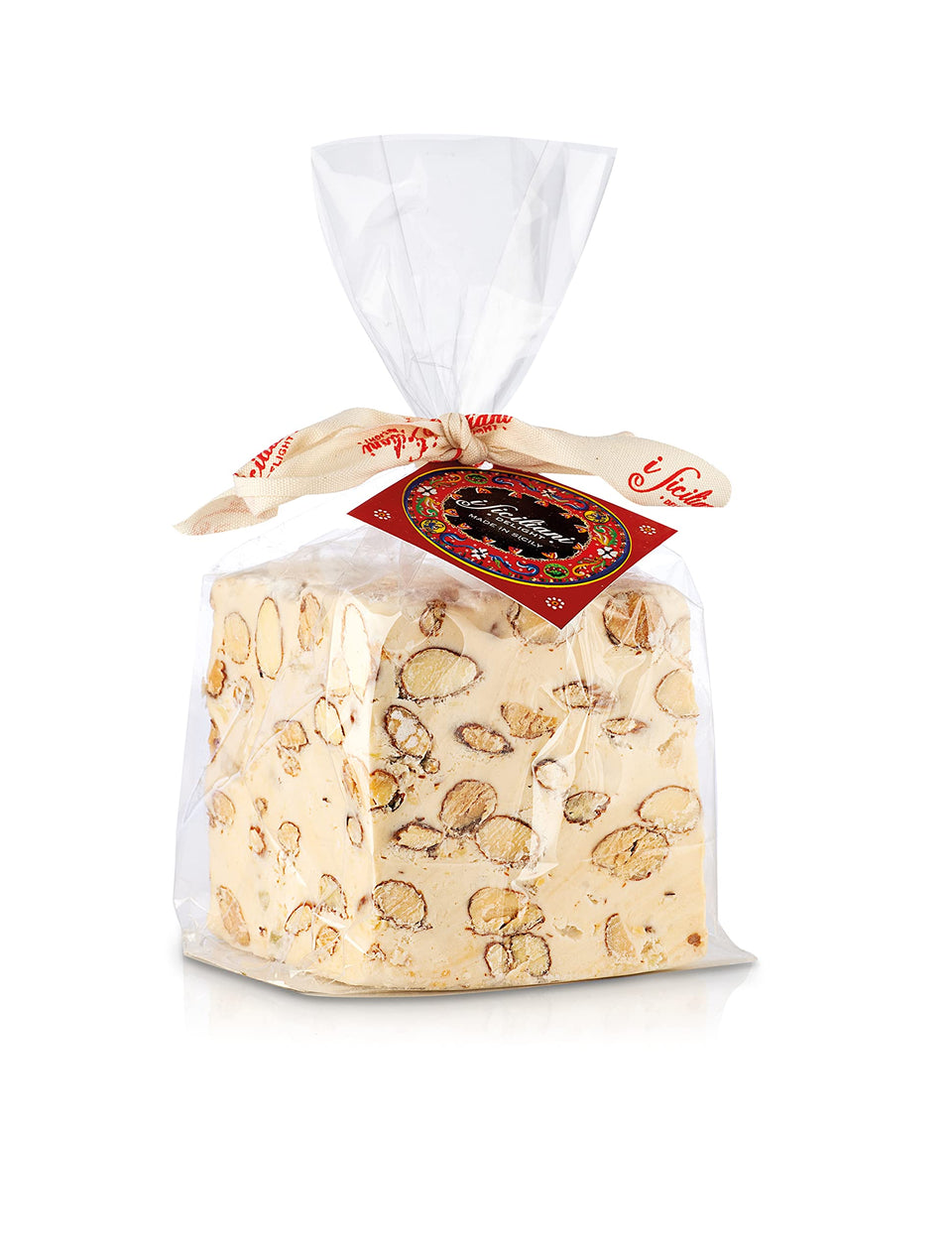 Dolgam iSiciliani almond soft torrone block ideal for gifting