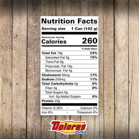 Dolores tuna salad bowl shot emphasizes flavorful texture and protein-rich addition to meals.