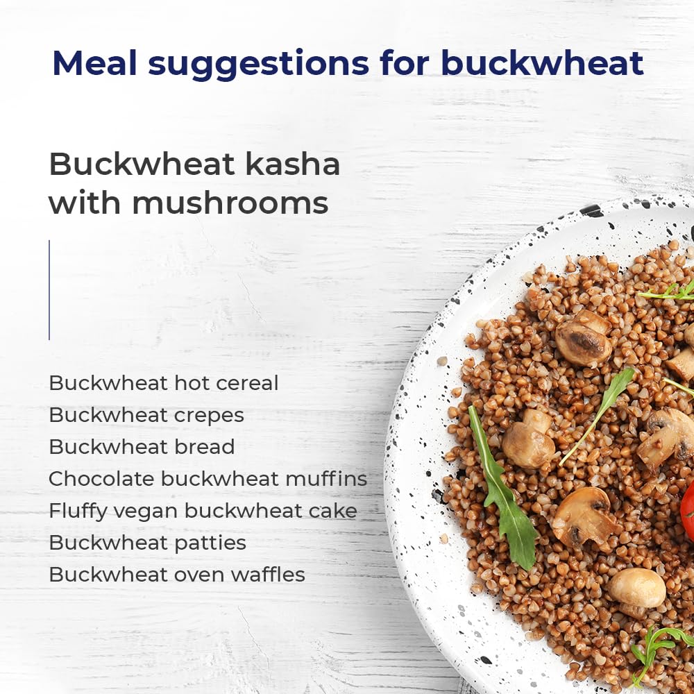 DOMA buckwheat salad bowl highlighting a protein-rich side dish.
