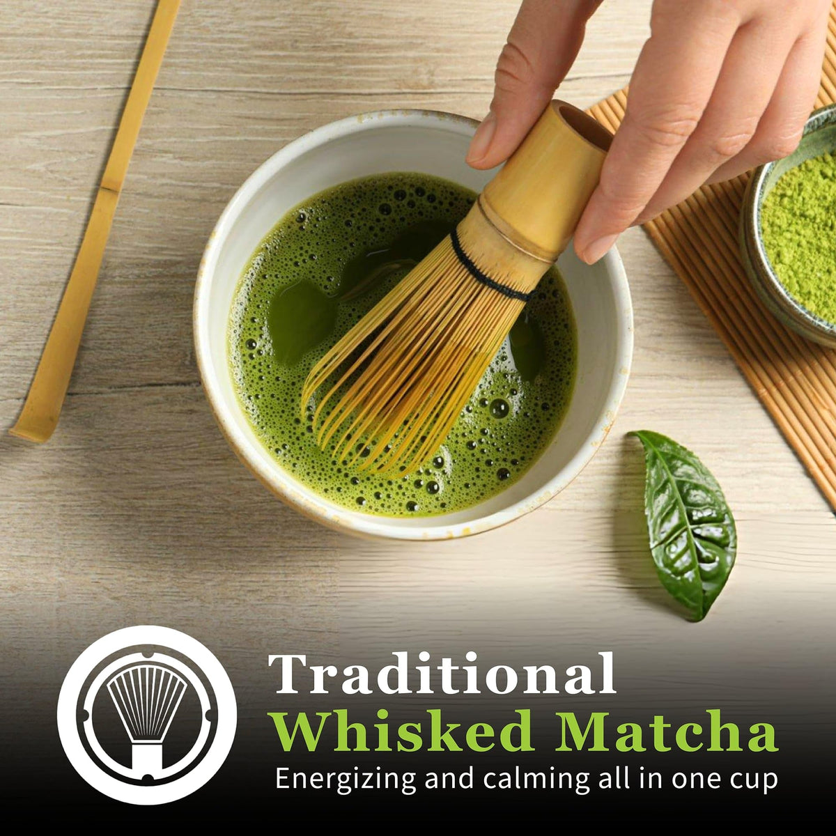 DoMatcha hot matcha tea poured into a cup with inviting aroma.