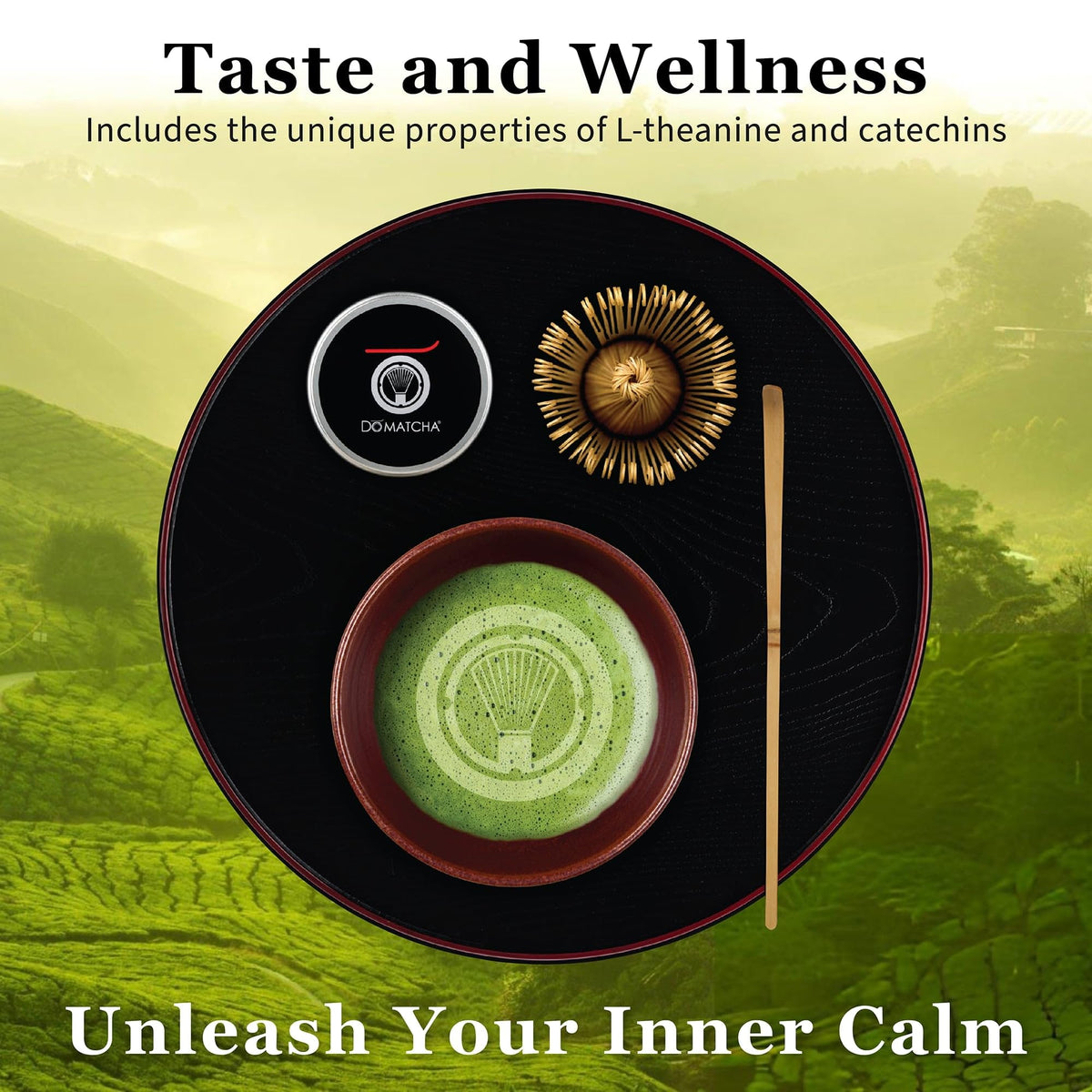 Kitchen setup with bowl and whisk inviting mindful tea moments