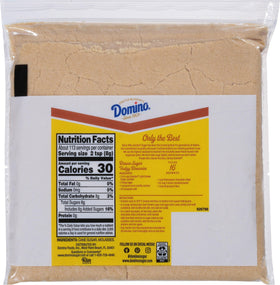 Domino recipe card included beside Brown Sugar for quick baking ideas.