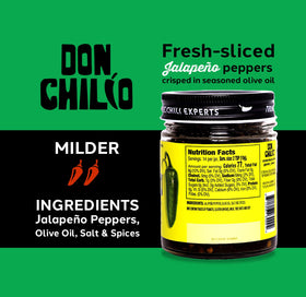 Don Chilio Mild Jalapeño Chile Crisp on nachos adds crunchy heat