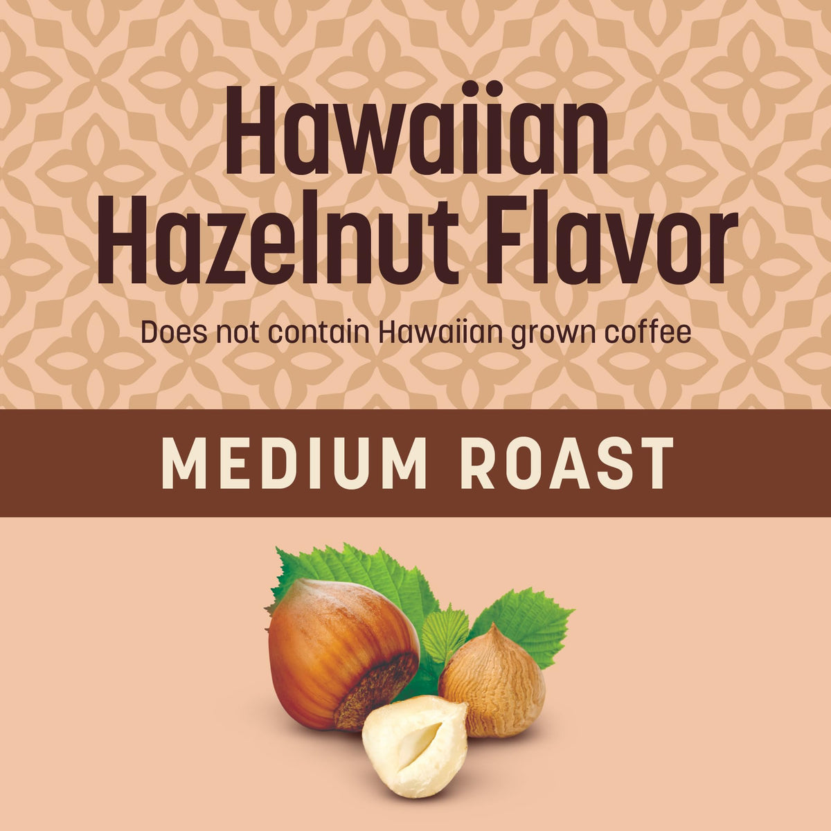 Don Francisco's Hawaiian Hazelnut aroma in a cup showing hazelnut and coconut notes