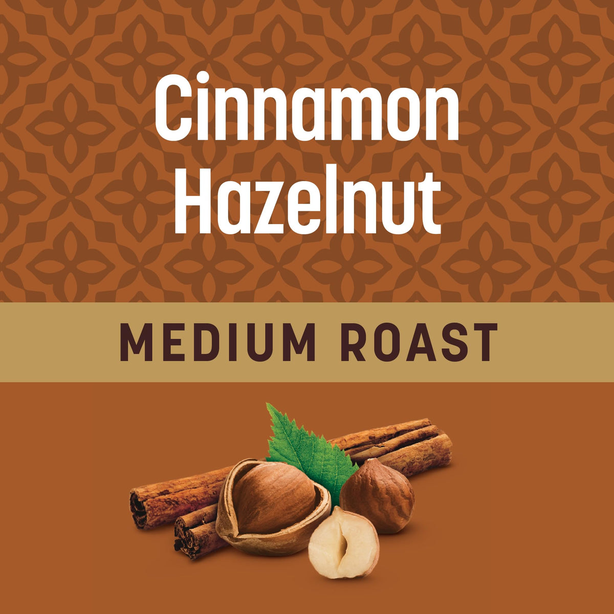 Don Francisco's steaming coffee cup highlights warm aroma and smooth, nutty flavor.