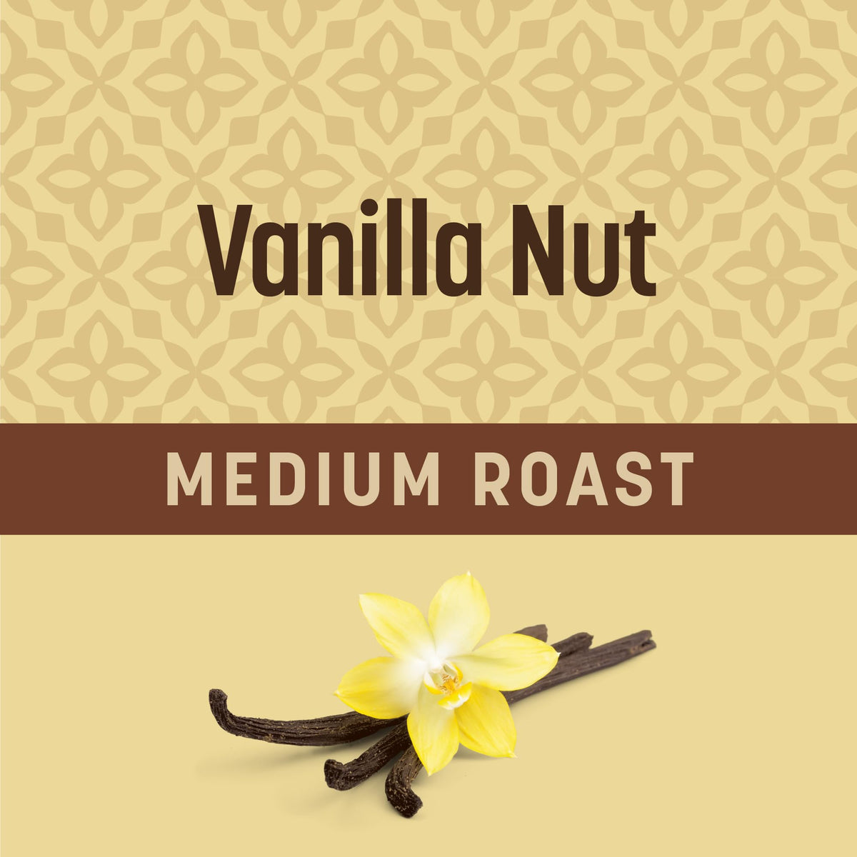 Steaming cup of Don Francisco's Vanilla Nut aroma